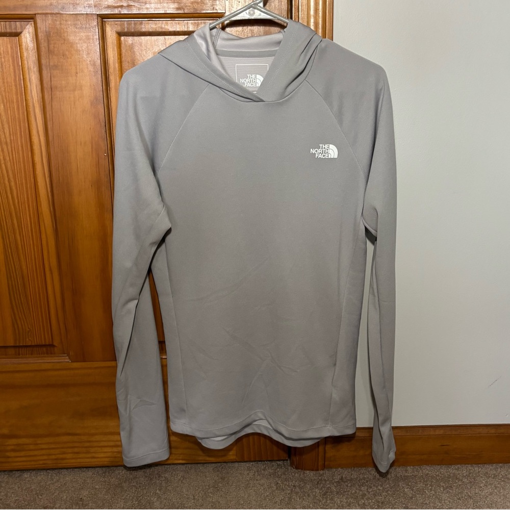 The North Face Men's Small Light Gray Hoodie